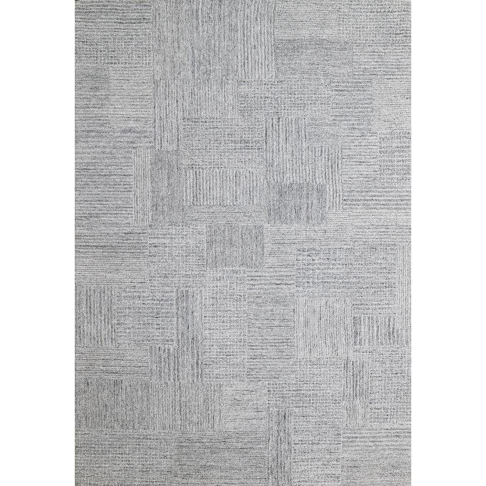 Dynamic Rugs 7662 Forever 9X12 Area Rug - Light Grey/Silver